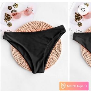 ZAFUL black bikini bottoms